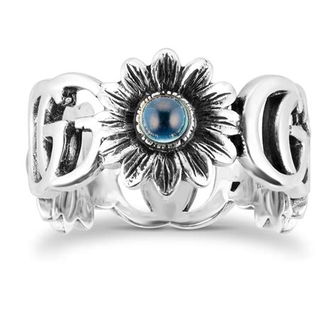 flower gucci ring|goldsmiths gucci ring.